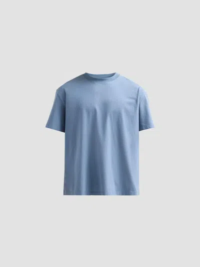 Nahmias Men's Daydreaming Logo-appliqué Cotton Boxy T-shirt In Blue