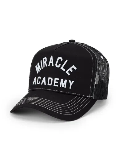 Nahmias Men's Miracle Academy Contrast Trucker Hat In Black