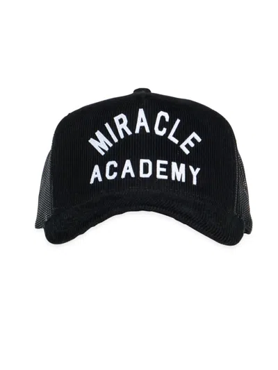 Nahmias Men's Queen Of The Coast Miracle Academy Corduroy Trucker Hat In Black