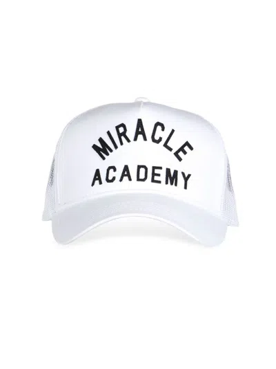 Nahmias Men's Queen Of The Coast 'miracle Academy' Trucker Hat In White