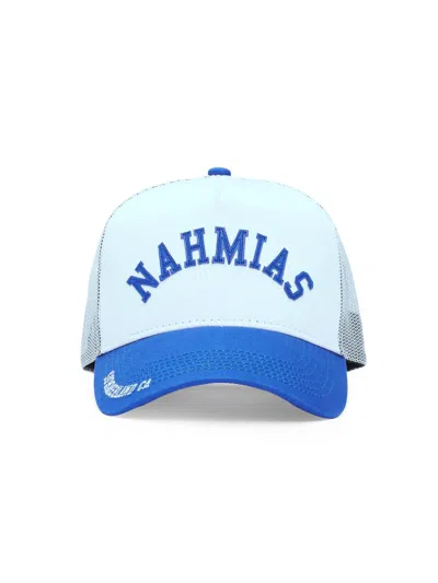 Nahmias Men's Summerland Brim Trucker Hat In Blue