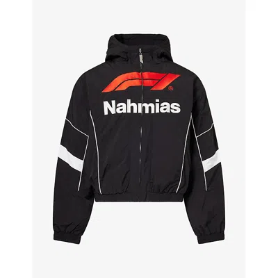 Nahmias Mens F1 Warm Up Race Shell Jacket Black