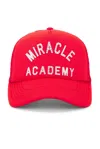 Nahmias Miracle Academy Foam Crystal Trucker Hat In Cherry