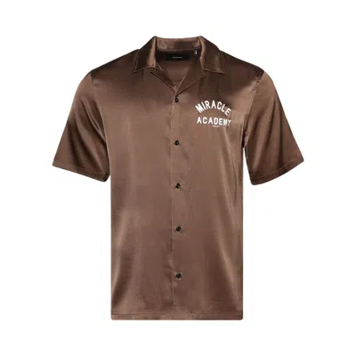 Pre-owned Nahmias Miracle Academy Short-sleeve Shirt 'brown'