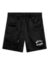 Nahmias Miracle Academy Silk Shorts In Black