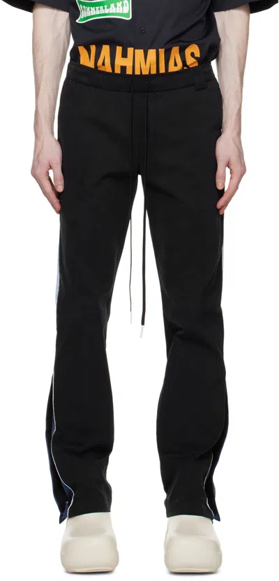 Nahmias Navy Drawstring Sweatpants In Blue