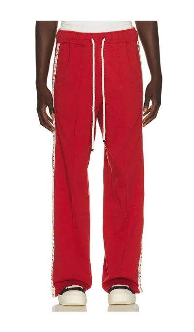 Nahmias Novelty Track Pant In Red