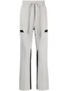 Nahmias Panelled Straight-leg Trousers In Grey