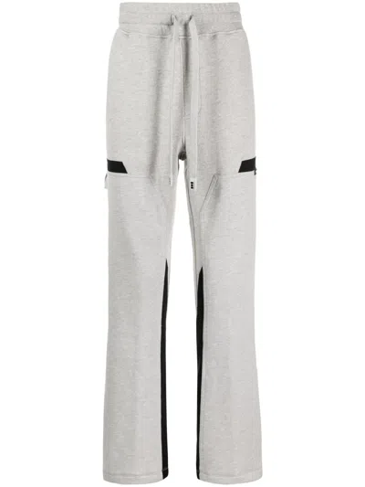 Nahmias Panelled Straight-leg Trousers In Grey