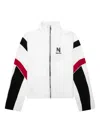 Nahmias Panelled Zip-up Jacket In White
