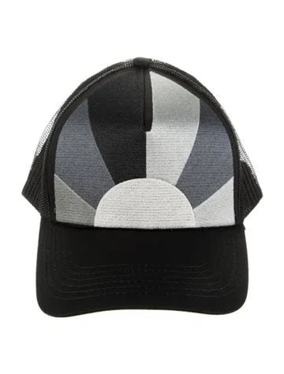 Pre-owned Nahmias Pattern Sunshine Trucker In Black