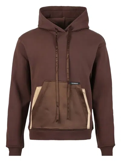 Nahmias Pouch Terry Hoodie In Purple
