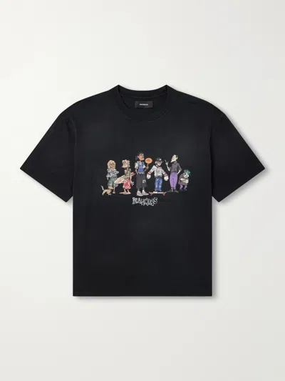 Nahmias Cartoon Warning Boxy T-shirt In Animal Print