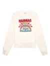 Nahmias Rainbow-graphic Sweatshirt In White