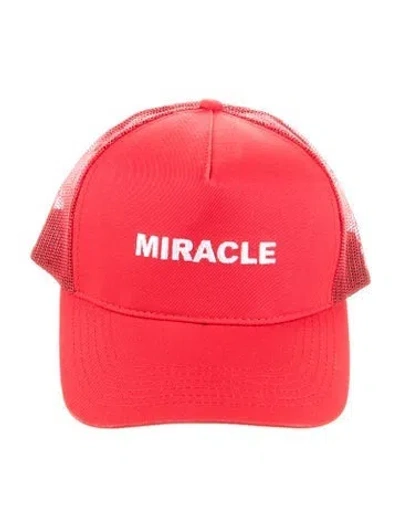 Pre-owned Nahmias Red Miracle Trucker