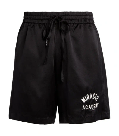 Nahmias Silk-blend Miracle Academy Shorts In Black