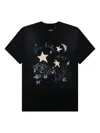 Nahmias Star Embroidered Figure T-shirt In Black