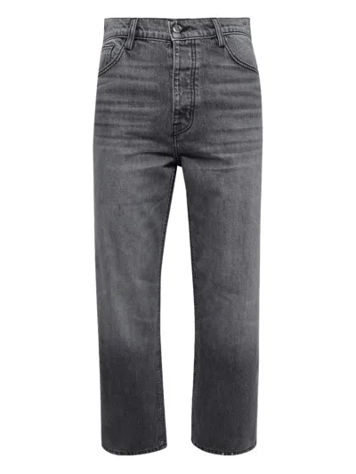 Nahmias Straight Grey Jeans In Gray