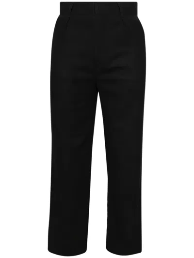 Nahmias Suiting Pleated Trousers In Black