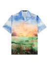 Nahmias Summerland Sunset Shirt In Multi