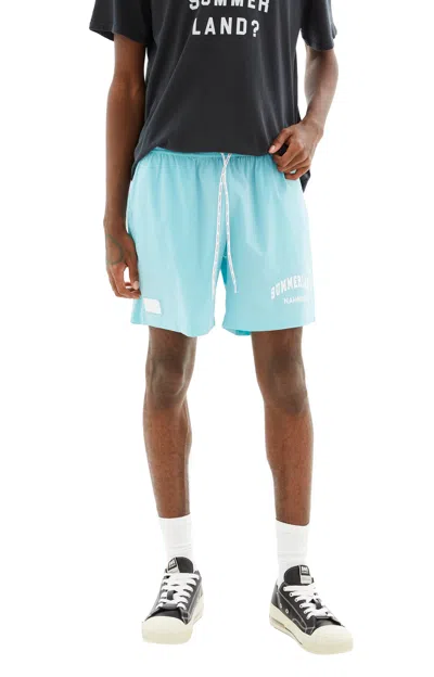 Nahmias Summerland Swim Trunks In Marine Blue