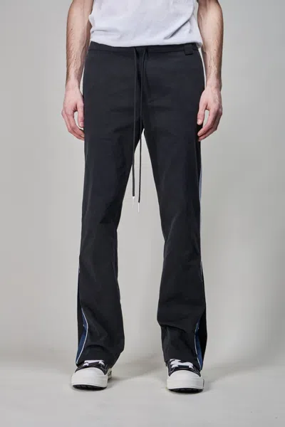 Nahmias Track Pant, Black Blue