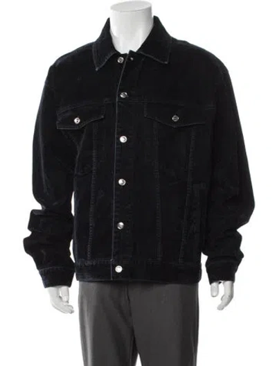 Pre-owned Nahmias Trucker Jacket W/ Tags In Blue