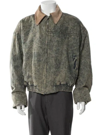 Pre-owned Nahmias Trucker Jacket W/ Tags In Multi