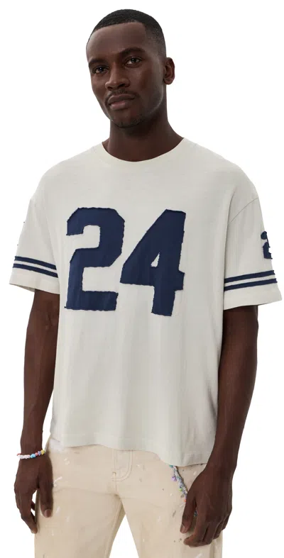 Nahmias Uniform 24 Boxy Tee Egg White Jersey