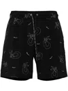 Nahmias Waistband Swim Shorts In Black