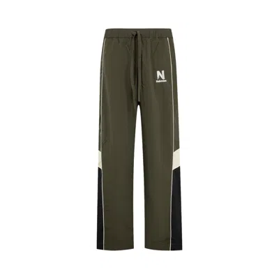Pre-owned Nahmias Warm Up Pant 'seaweed Green' | Men's Size L