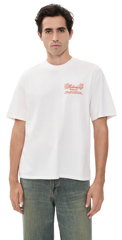 Nahmias Wipeout Surf Shop Boxy Tee Optic White Coj Japanese Jersey