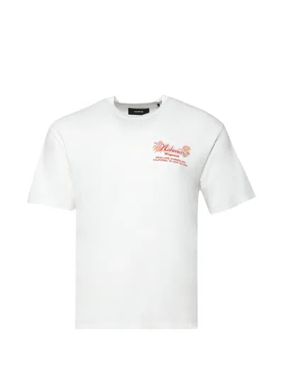 Nahmias Wipeout Surf Shop Logo-print T-shirt In White