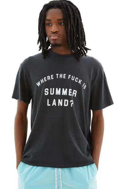 Nahmias Wtf Is Summerland T-shirt In Black