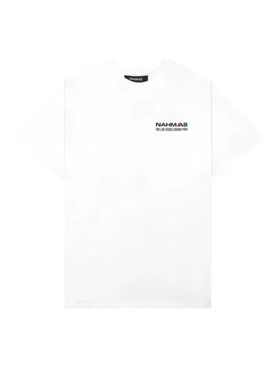 Nahmias X Feature F1 Racecar T-shirt In White