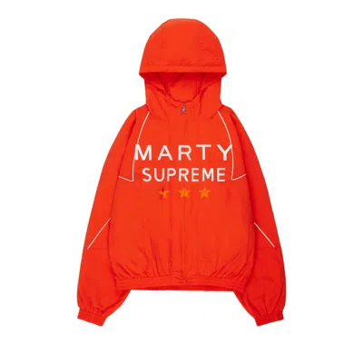 Pre-owned Nahmias X Marty Supreme Jacket 'orange' | Men's Size M