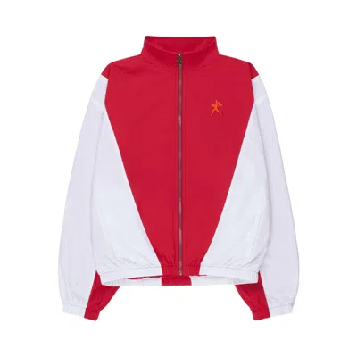 Pre-owned Nahmias X Marty Supreme Track Jacket 'red' | Men's Size L