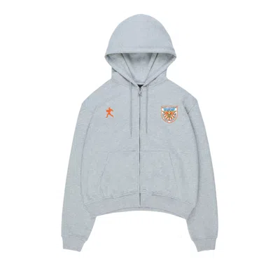 Pre-owned Nahmias X Marty Supreme Zip-up Hoodie 'grey' | Men's Size S In Gray