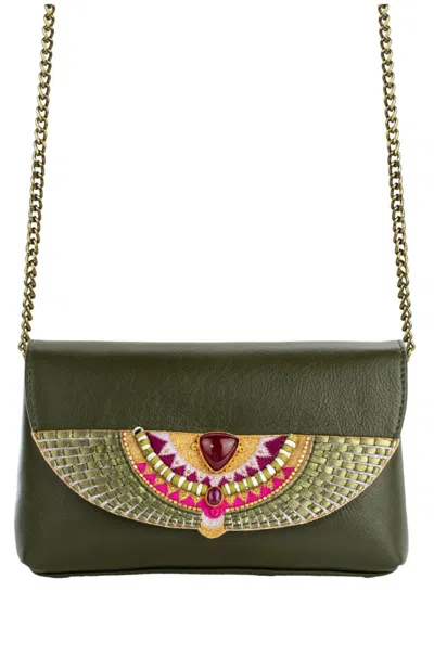 Nahua Women's Cherina Bag In Khaki In Green