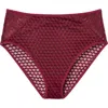 Naia Pietra High Waisted Panties In Dark Brown