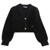 Naìda Naida - Cardigan Black Smurf Sleeves Nama295 In Black