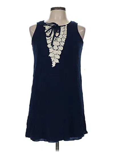 Pre-owned Naif Casual Dress In Blue