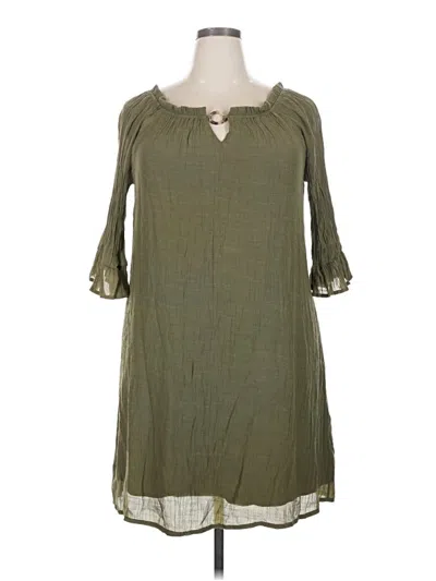 Pre-owned Naif Casual Dress In Green