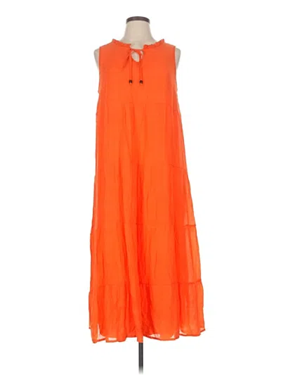 Pre-owned Naif Casual Dress In Orange