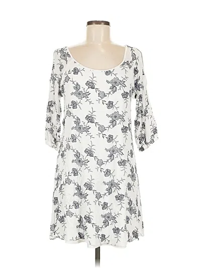 Pre-owned Naif Casual Dress In White