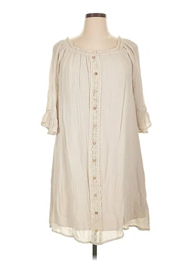 Pre-owned Naif Casual Dress In White