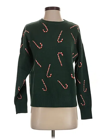 Pre-owned Naif Pullover Sweater In Green