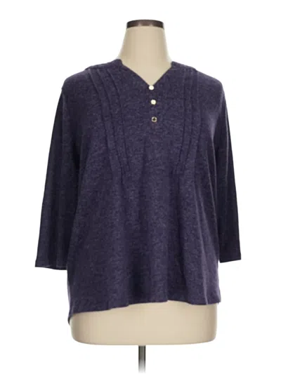 Pre-owned Naif Pullover Sweater In Purple