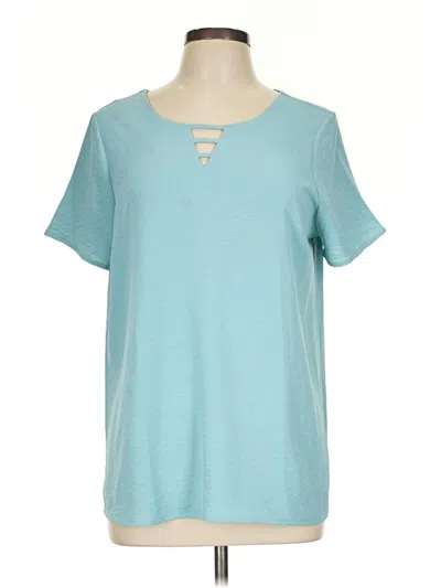 Pre-owned Naif Short Sleeve T-shirt In Blue