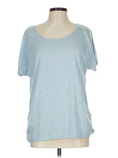 Pre-owned Naif Short Sleeve T-shirt In Blue